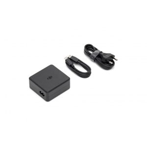 DJI USB-C Adaptador de Corriente – Carga rápida y segura para tus dispositivos DJI